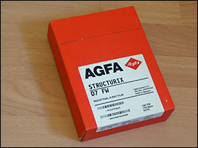AGFA Structurix D7 FW xray film